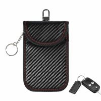 fvdbsdv Car Key Security Double Sided Key Bag Key Fob Protector Anti-Theft Pouch Anti-Hacking Case Blocker RFID Signal Blocking Bag For