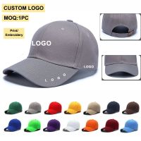 Custom Logo Sports Cap Team Embroidery Print Baseball Caps Hip Hop Hats Personalized Men Women Hat Sorority Hat Novelty Gift