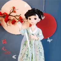 30cm Bjd Doll 1/6 Cute Ancient Costume Multi joint 3D Eye Diy Play House Girl Change Dress Up Fun Kid Children Toys