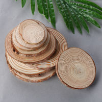 Natural Wood Coasters Cup Pad Tea Coffee Mug Mat Drinks Holder Table Mat Wooden Coasters DIY Crafts Home Kitchen Dinner Plate