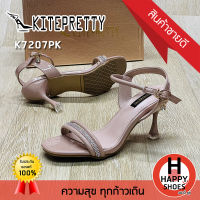 ?ส่งเร็ว?ส่งด่วน?สินค้าใหม่✨รองเท้ารัดส้นสูงหญิง KITEPRETTY รุ่น K7207PK ส้น 3 นิ้ว The charm is you สวย สวมใส่สบาย ทนทาน