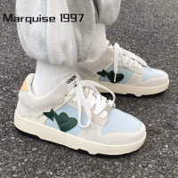 Marquise1997  รองเท้าผ้าใบผญ รองเท้าผ้าใบผู้หญิง รองดท้าผ้าใบ ผญ 2023 NEW FYD2390H85 36Z230909