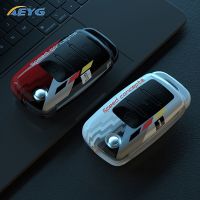 oyaweira ABS Car Key Case Cover Fob For VW Volkswagen Bora Polo Tiguan Passat B5 B6 B7 Golf Beetle Jetta Lavida Skoda Octavia Accessories