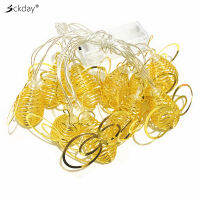 Sckday 1.5M 3M Fairy Garland Iron Bee String Lights Waterproof For Christmas Wedding Home Indoor Decoration BatteryUSB Power