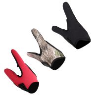 Outdoor Fishing Gloves Casting Two Finger Stall Non Slip Finger Protector