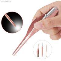 ☞♦ 3Pcs/Set Kids LED Ear Pick Set Stainless Steel LED Flashlight Kids Adult Earwax Remover Spoon Cleaner Safe