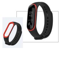 สายเสริม สายสำรอง Xiaomi Mi Band 3 Mijobs Replacement strap 2 tone Anti Drop กันหลุด Color Strap