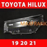 FOR TOYOTA HILUX 19 20 21  HEADLAMP COVER  HEADLIGHT COVER  LENS HEAD LAMP COVERฝาครอบไฟหน้าสำหรับ TOYOTA HILUX 19 20 21ฝาครอบไฟหน้าฝาครอบเลนส์ไฟฉายคาดศีรษะ