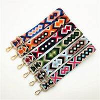 【CW】 Removable Ethnic Adjustable Color Messenger Straps Durable Wide Accessories