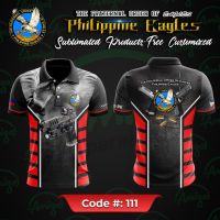 2023 New Fashion  Philippine Eagles Polo Shirt e#111，Size: XS-6XL Contact seller for personalized customization of name and logo