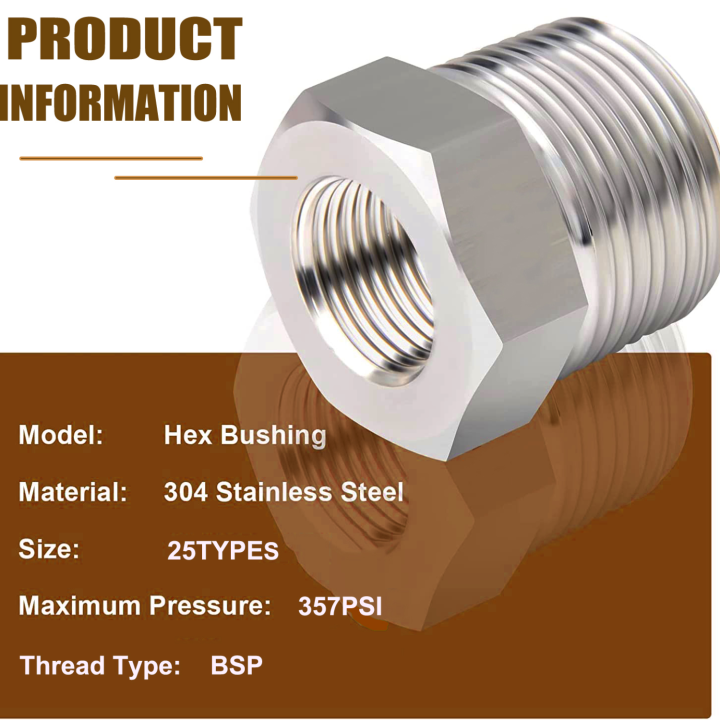 reducer-bushing-1-8-1-4-3-8-1-2-bsp-male-female-thread-ss304-stainless-steel-pipe-fittings-for-water-gas-oil-with-ptfe-tape