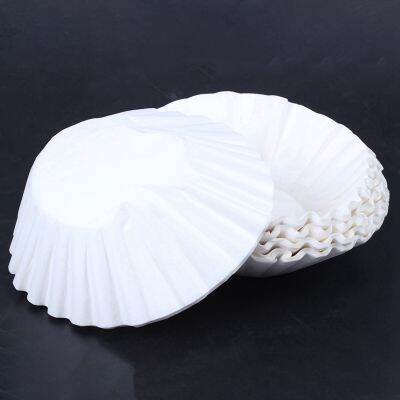 2000Pcs 25cm Sheets American Commercial Coffee Filter Paper Basket Coffee Filters Coffee Ware Coffee Filters (White)