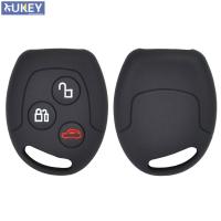 KLL Silicone Car Remote Key Fob Shell Cover Case For Ford Focus KA Galaxy Fiesta C-Max S-Max Eco Sport Transit Connect