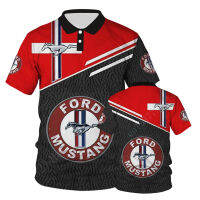 2023 new design- Ford/Ford Mustang-Ford/Ford Mustang high quality full sublimation polo shirt011