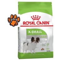 (ส่งฟรี)Royal Canin X-Small Adult (อาหารสุนัขโตพันธุ์เล็กน้ำหนัก&amp;lt;4 กก.)  3kg