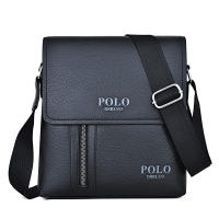 กระเป๋าสะพายข้าง กระเป๋าผู้ชาย กระเป๋าใส่ไปทำงาน  POLO ของแท้ 100% (ไซต์ใหญ่) ใส่ของใช้ส่วนตัวได้ (แนวตั้ง)