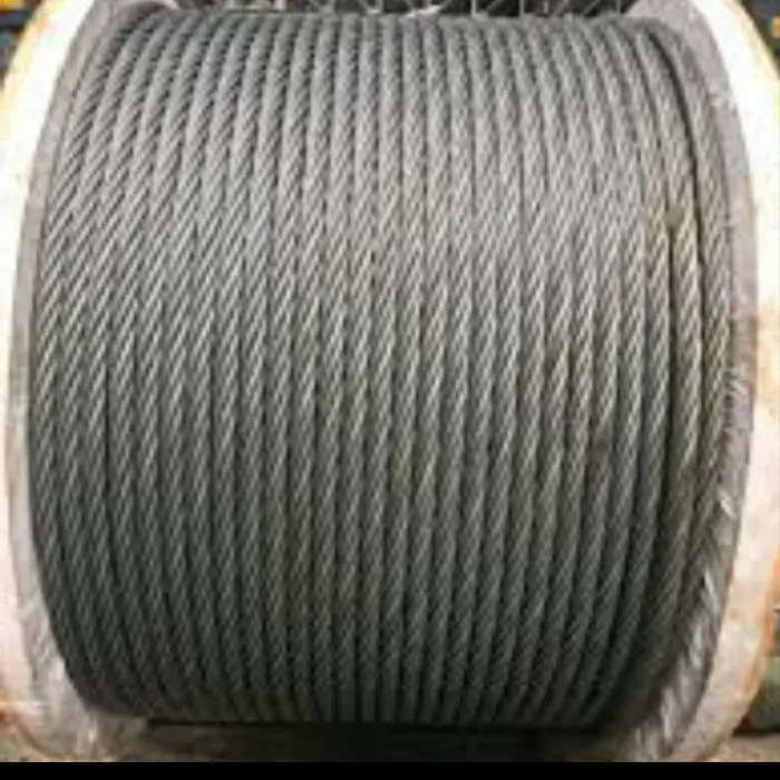 Wire rope/kawat sling baja dia 36mm 6x36(WS)+IWRC ungalvanized LHOL ...