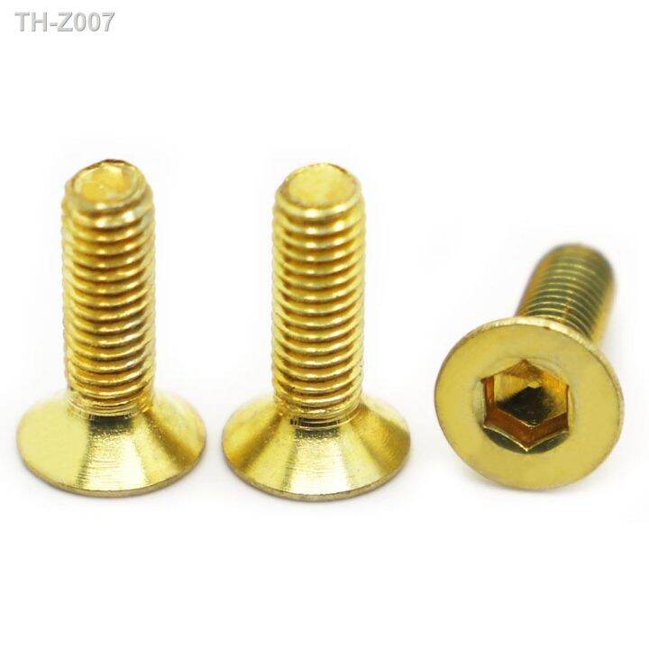 DIN7991 M3 M4 M5 M6 M8 Brass Hexagon Hex Socket Countersunk Flat Head ...