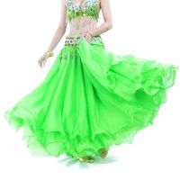 【YD】 New Belly Dancing Skirt Woman Split Gypsy Spanish Flamenco Ethnic Performance Costumes