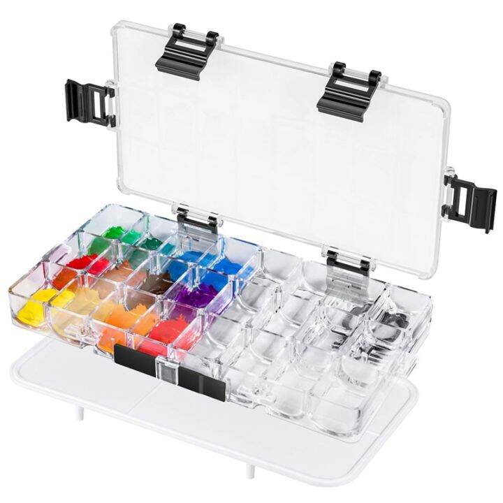 paint-storage-palette-box-24-wells-airtight-palette-case-stay-wet-for-watercolor-gouache-acrylic-and-oil-paint