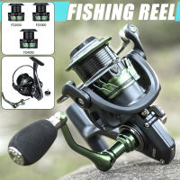 Portable Fishing Reel Lightweight Metal Spool Practical Fishing Accessories for Outdoor Lake Sea Easy Operation LA