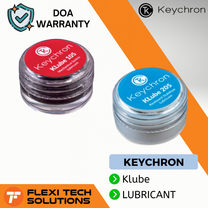 Flexi Tech KEYCHRON Klube Lubricant Switches / Stabilizers For