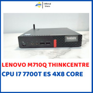Máy tính mini pc Lenovo M710Q cpu i7 7700T ES 4x8 Core CPU XEON E3 1535M thumbnail