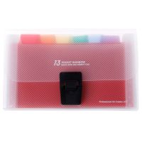 Rainbow Expanding Document Folder 13 Pocket School Accordion Folder