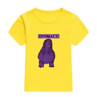 Ryn studio Qihang Grimace mcdonaldland เสื้อยืดแขนสั้น ทรงหลวม ระบายอากาศ สําหรับเด็กผู้ชาย และเด็กผู้หญิง