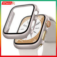 เคสสำหรับนาฬิกา Apple Ultra 2ขนาด49มม. 45มม. 41มม. 44มม. 40มม. 42มม. 38มม. กันชนเคส IWatch พร้อมกระจกปกป้องหน้าจอสำหรับ Apple Ultra Series 9 8 7 6 5 4 3 2 1ซีรีย์ SE SE2