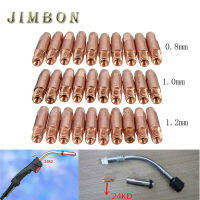 【☑Fast Delivery☑】 gyzmobn 10ชิ้น/ล็อต24kd Mb M6 Mig/mag เชื่อมหัวเชื่อมหัวฉีดแก๊ส0.8/1.0/1.2Mm M6 * 27Mm