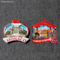 ♝♞ Norway Trondheim Demon Resin Magnetic Fridge Magnets Monaco Tourism Souvenirs Gift Magnetic Refrigerator sticker Home Deocr