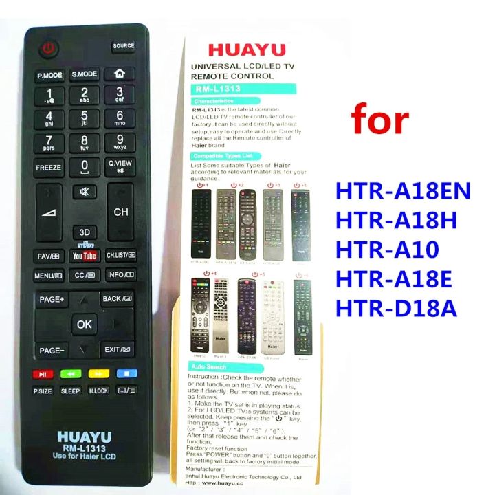 new-htr-a10la-replaced-remote-control-for-haier-le32k6500da-le40k6500da-le55q6500dua-le58k6500dua