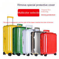 Rimowa กระเป๋าเคสป้องกันกระเป๋าช่องปกใสกันฝุ่นและทนต่อการสึกหรอ28/30นิ้วกระเป๋าเดินทางกรณีไม่จำเป็นต้องถอดออก