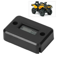 รถจักรยานยนต์ Tach Vibration Hour Meter Counter กันน้ำสำหรับเครื่องยนต์แก๊ส ATV