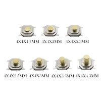 50Pcs 4x4mm SMD Tactile Push Button Switchs PCB Momentary Tact Switch Key Button 4*4*1.7/2/2.3/2.5/3/3.5/4.3MM