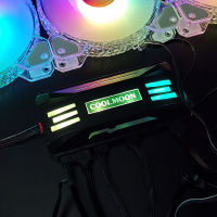 COOLMOON 5V 3PIN RGB Control ARGB PC Fan Smart Hub 4PIN PWM Controller IR Remote