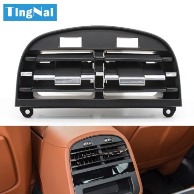 [HOT XIJXEXJWOEHJJ 516] คอนโซลด้านหลังเครื่องปรับอากาศ AC Vent Grill Outlet สำหรับ Maserati Quattroporte 2013 2020 670011357