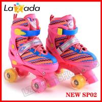 NEW โรลเลอร์สเกตสองแถว รองเท้าสเก็ต โรลเลอร์เบลด Roller Skate รุ่น SP02 Size L=37-42