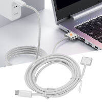 Judixy 2M Type C สำหรับ Magsafe 3สายชาร์จ140W PD ชาร์จเร็วใช้ได้กับ MacBook