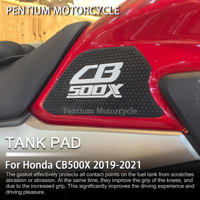 Motorcycle Tankpad anti-slip tank Pad sticker protection stickers SIDE TANK PADS Traction Pad For Honda CB500X CB 500 X 2019-202