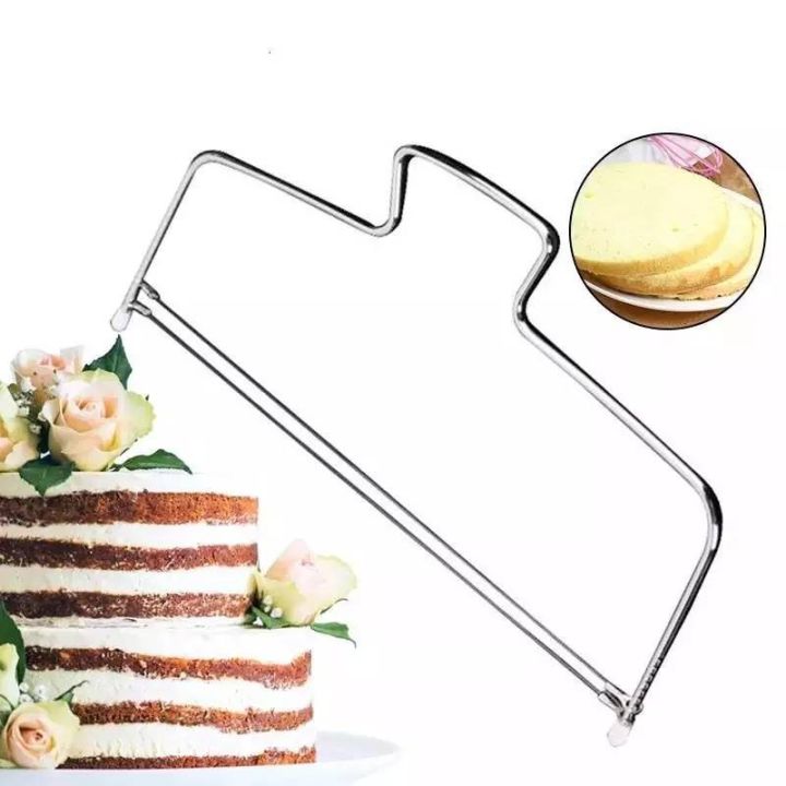 ADJUSTABLE WIRES CAKE CUTTER SLICER LEVELER-nttc.com.vn