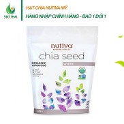 HÀNG CHUẨN Hạt Chia Mỹ Nutiva Trắng Chuẩn Nhập 340gr - Việt Thái Organic