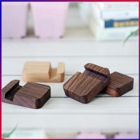 1pc Wooden Desktop Phone Holder Universal Mobile Phone Holders Portable Mini Desk Holder For Phone Lazy Bracket For iphone 14 13 Ring Grip