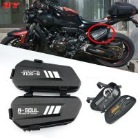 For YAMAHA YZF R6 R1 R3 R25 R125 High Quality Motorcycle Side Package New Modified Hard Shell Waterproof Triangle Package Bag