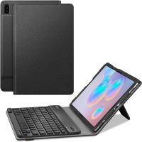 Fintie Keyboard Case for Samsung Galaxy Tab S6 10.5" 2019 (Model SM-T860/T865/T867), [Patented S Pen Slot Design] Folio Stand Cover with Removable Wireless Bluetooth Keyboard, Black