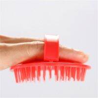 Soft Silicone Hair Scalp Massage Comb Shampoo Brush Hair Washing Comb Body Brush Bath SPA Shower Massage Brush