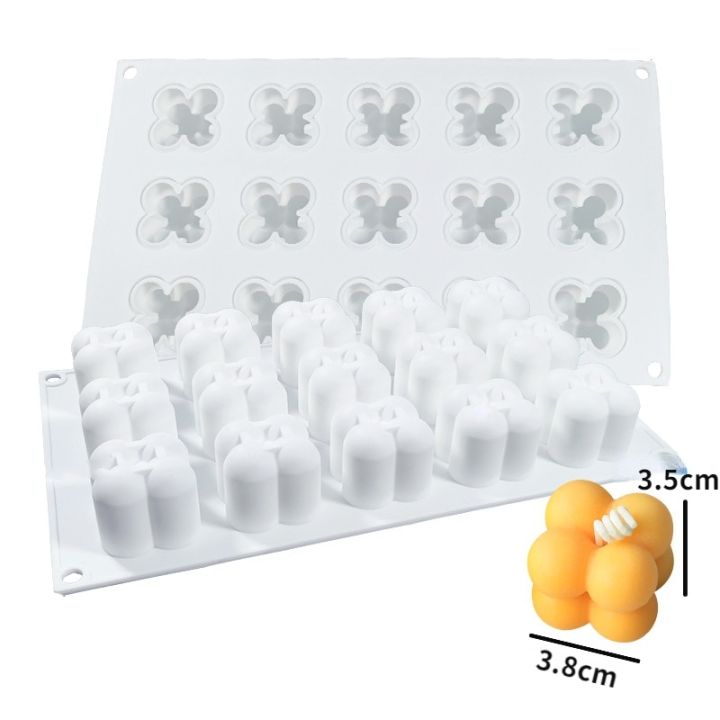 6-15-pcs-rubiks-cube-ball-silicone-candle-mold-3d-cube-spherical-candle-making-supplies-diy-chocolate-mousse-cake-baking-tools