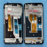 6.5 Original For Oppo Realme C11 2021 RMX3231 LCD Display Screen Touch Panel Digitizer For Realme C11 RMX2185 LCD Frame