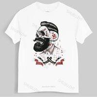 Summer mens tshirt Mens Deep Cuts Hipster T-Shirt Barber Shop Barbers Tattoo Beard V43 unisex t-shirt teenagers cool tops